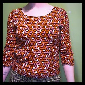 Nordic Patterned Blouse